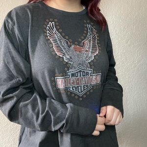 Harley-Davidson Studded Eagle Tee